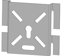 Пластина монтажная универсальная LOTOK LMPU