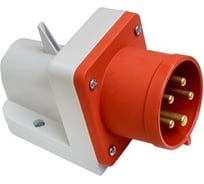 Вилка Bylectrica с нейтральным и заземляющим контактами 32 А, IP44, ВПО32-906