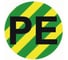 Наклейка EKF PE, диаметр 20мм, 100 шт PROxima an-2-07-1 1