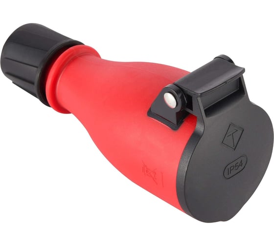 Штепсельная розетка евро Electraline 16А 230В IP54 55083
