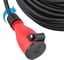 Штепсельная розетка евро Electraline 16А 230В IP54 55083 3