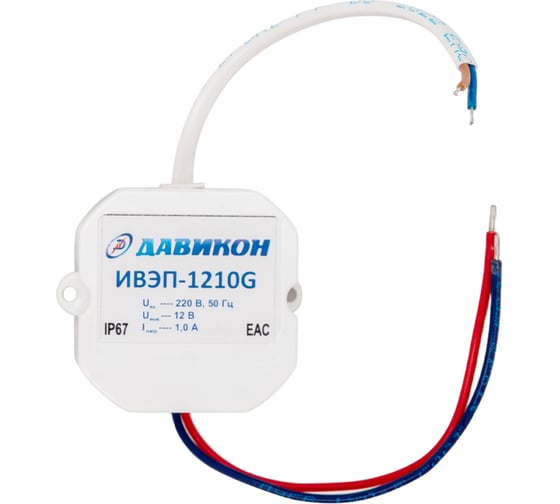 Блок питания ДАВИКОН AC/DC - стабилизированный ИВЭП-1210G 1
