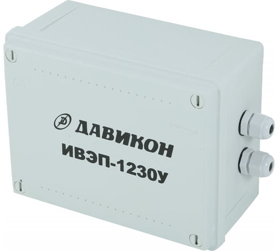 Блок питания ДАВИКОН AC/DC - стабилизированный ИВЭП-1230У 1