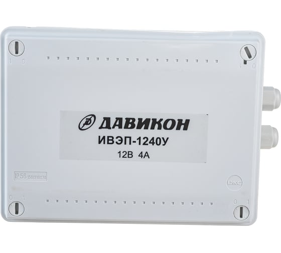 Блок питания ДАВИКОН AC/DC - стабилизированный ИВЭП-1240У