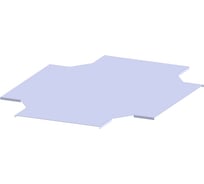 Крышка ответвителя LOTOK X-образного лотка лестничного, 300, толщина 1,2 мм LBXLC 300 (1,2)