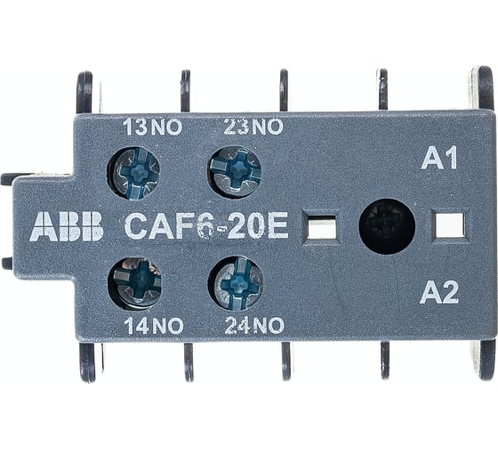 Дополнительный контакт ABB, CAF6-20E фронтальный для миниконтакторов B6, B7 GJL1201330R0006 1