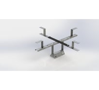 Устройство для подвеса муфт и запаса оптического кабеля (УПМК) "КОМПАНИЯ ФОРТОН" 600 с длинным выносом с плашкой (внешняя намотка) УПМК600ВП