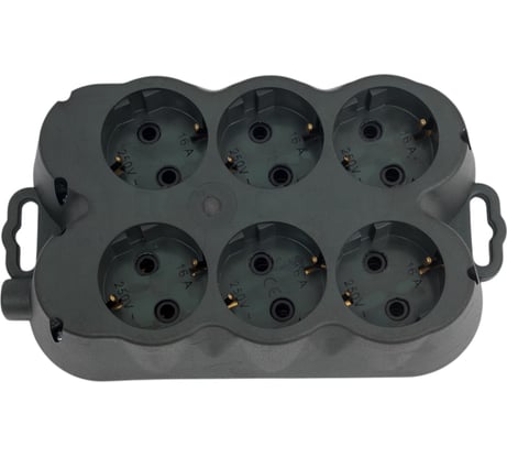 Переносная разборная розетка SVET РА16-002 УХЛ3, SV0302-0002