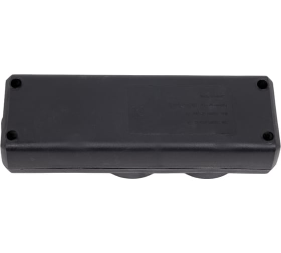 Сетевая колодка PROGIX 2 розетки, с/3, чёрная SK2GXB