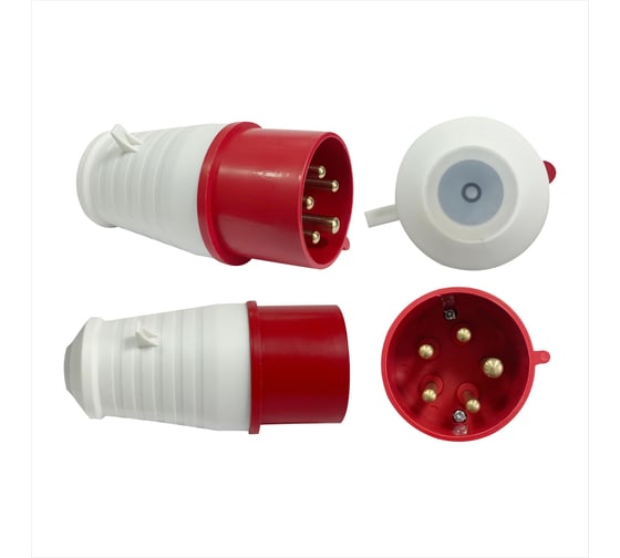 Вилка силовая ARTSUN P-3F-32А -IP44-5P