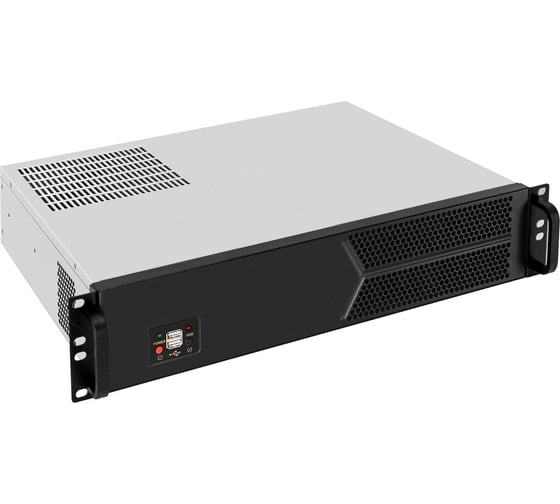 Серверный корпус ExeGate Pro 2U330-03 RM 19", высота 2U, глубина 330, БП 800PPH-SE, 2 USB 298437 1