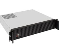 Серверный корпус ExeGate Pro 2U400-04AL RM 19", высота 2U, глубина 400, передняя панель - алюминий, БП 1100PPH-SE, 2 USB 298510