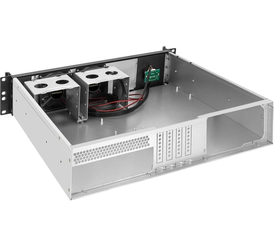 Серверный корпус ExeGate Pro 2U400-04AL RM 19", высота 2U, глубина 400, передняя панель - алюминий, БП 900RADS, 2 USB 298516