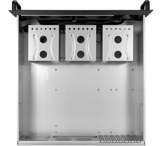 Серверный корпус ExeGate Pro 3U450-12 RM 19", высота 3U, глубина 450, БП 1U-1100ADS, 2 USB 298405