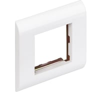 Рамка с суппортом NTSS 80х80мм для модулей 45x45 Mosaic NTSS-FR-PM-45x45-WT