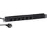 Блок розеток ExeGate ServerPro PDU-19H011 Al-5C136S-EU2.5CU, 19, 1U, алюминий, 5C13, 6Sch, евро, 2.5м 280869 1