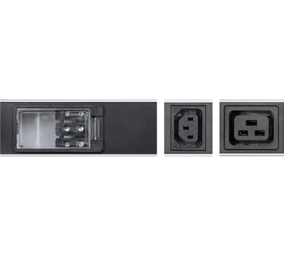 Блок розеток Cabeus вертикальный, 10 розеток IEC 320 C19, 20 розеток IEC 320 C13, 32А PDU-32-10C19-20C13-B-T