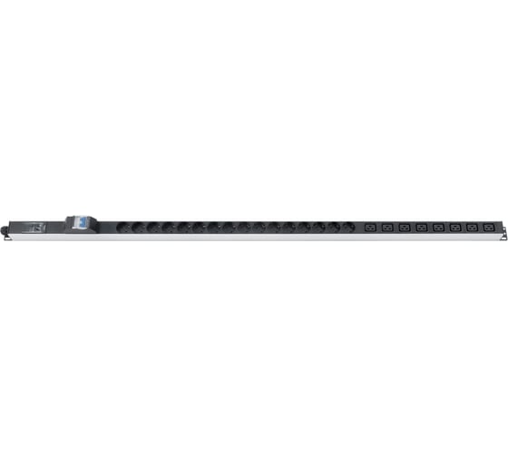 Блок розеток Cabeus для шкафов, вертикальный, 16 розеток Schuko, 8 розеток PDU-32-16S-8C19-B-T 1