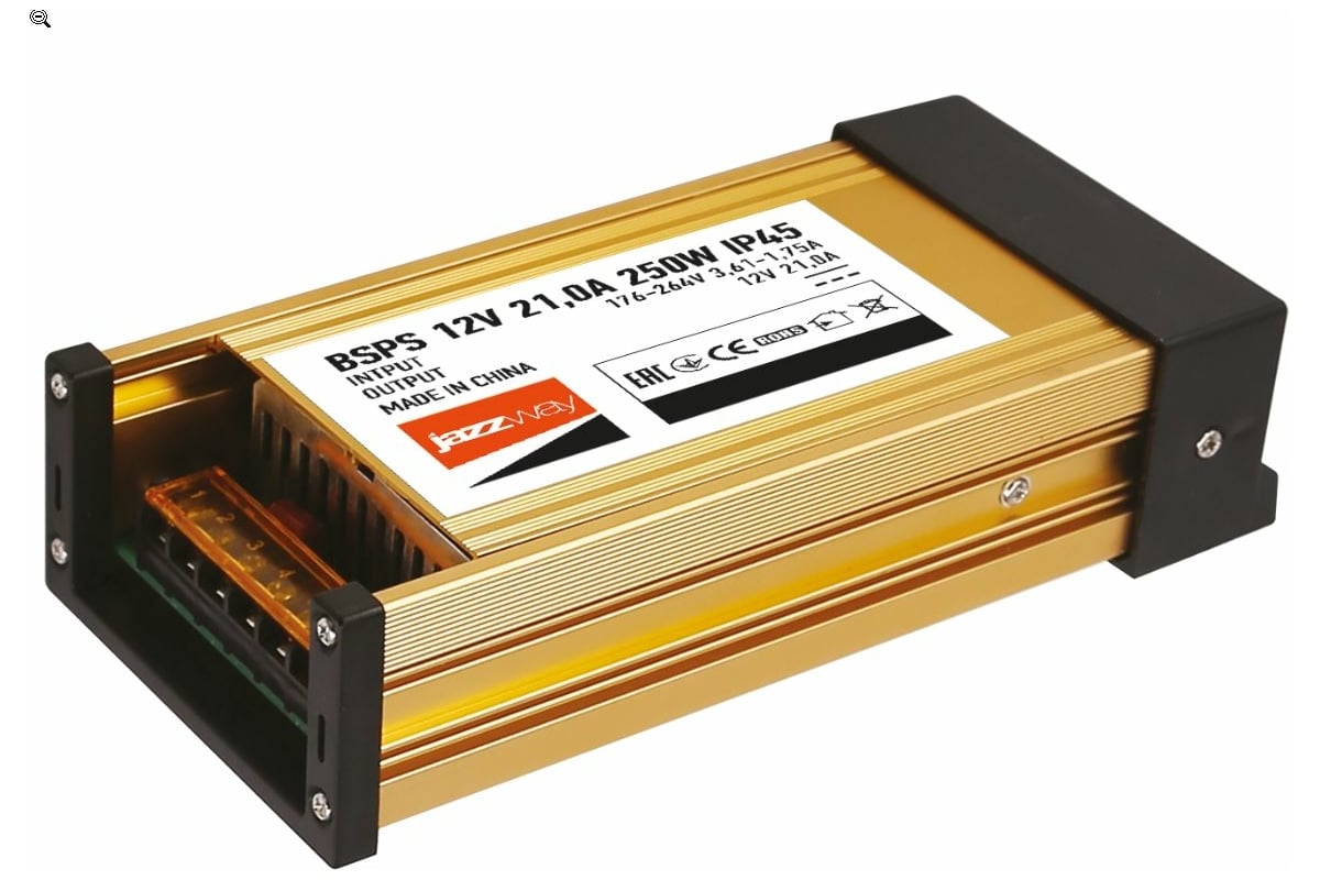Драйвер Jazzway BSPS 12V 21.00A-250W IP45 1001245 - выгодная цена ...