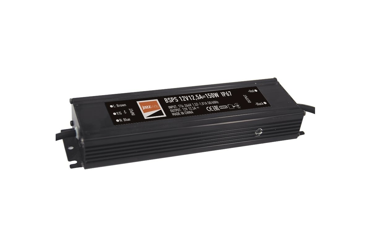 Драйвер Jazzway BSPS 12V 12,50A-150W IP67 3329297A в Санкт-Петербурге ...