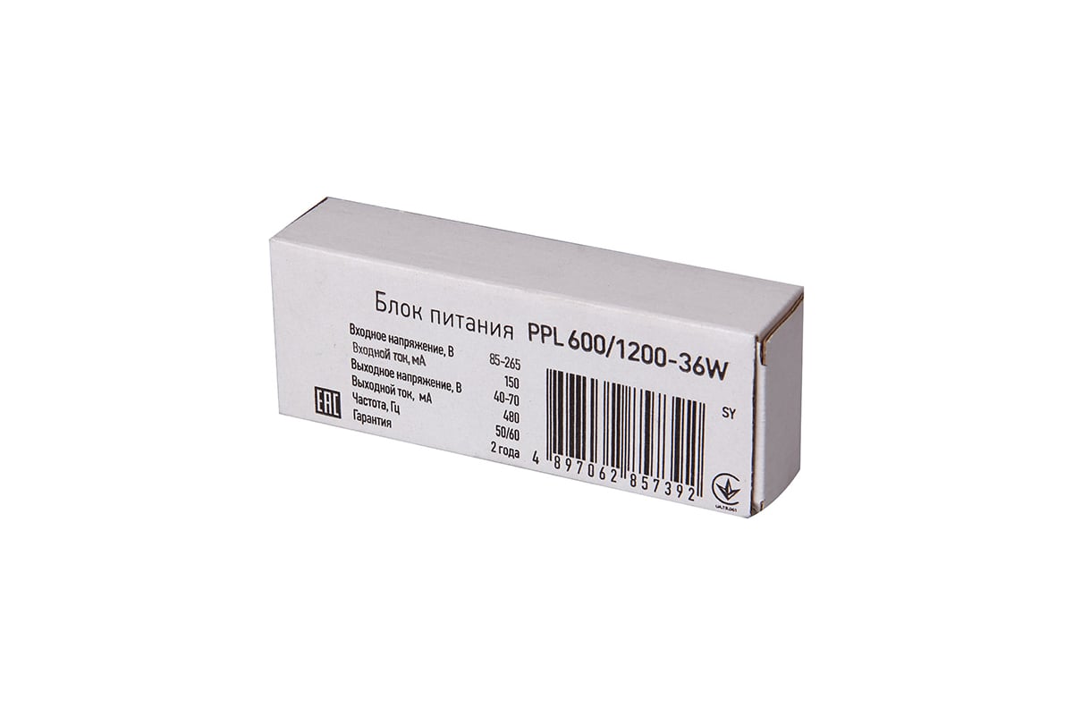 Драйвер Jazzway 480mA для PPL 600/1200 36w SY 2857392 - выгодная цена ...