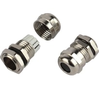 Кабельный ввод сальник ЭРА NO-224256 латунный PGM 9 (d отв.15 мм / d провод.4-8 мм) IP68 (упаковка 5 шт) Б0065206