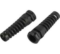 Кабельный ввод сальник ЭРА NO-224254 с гибким отводом PGR 21 (d отв.28.3 мм/d провод.13-18 мм) IP54 (упаковка 5 шт) Б0065204