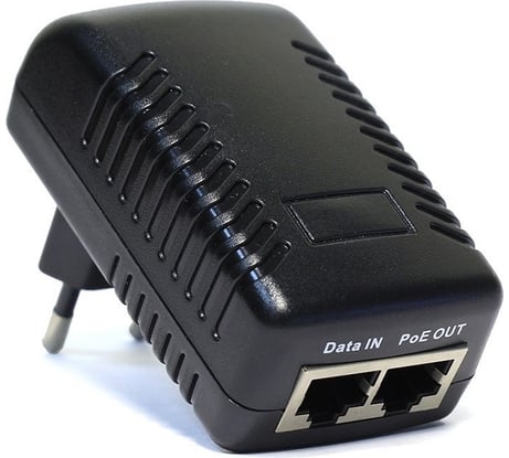 Пассивный PoE-инжектор Amatek AN-PI15PG в виде адаптера в розетку 7000205