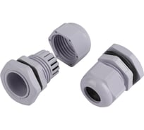 Кабельный ввод сальник ЭРА NO-224233 PG 16 (d отв.23 мм / d провод.10-14 мм) IP54 (упаковка 15 штук) Б0065194