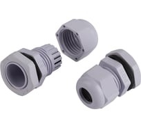 Кабельный ввод сальник ЭРА NO-224231 PG 11 (d отв.19 мм / d провод.5-10 мм) IP54 (упаковка 20 штук) Б0065184