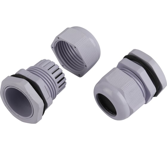 Кабельный ввод сальник ЭРА NO224236 PG 25 (d отв.30 мм / d провод.15-21 мм) IP54 (упаковка 15 штук) Б0065202