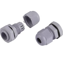 Кабельный ввод сальник ЭРА NO-224229 PG 7 (d отв.13 мм / d провод.3-6.5 мм) IP54 (упаковка 20 штук) Б0065175