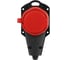 Колодка ЭРА KX1eREDIP44 каучуковая с заземлением 1 розетка 16A IP44 красная Б0068412 2