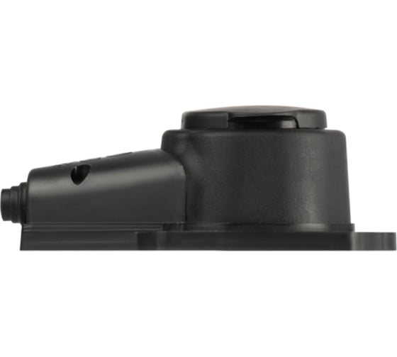 Колодка ЭРА KX1eBIP44 каучуковая с заземлением 1 розетка 16A IP44 черная Б0068402