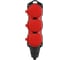 Колодка ЭРА KX3eREDIP44 каучуковая с заземлением 3 розетки 16A IP44 красная Б0068393 3