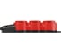 Колодка ЭРА KX3eREDIP44 каучуковая с заземлением 3 розетки 16A IP44 красная Б0068393 4