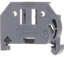 Стопор безвинтовой оконечный WAGO 249-116 6мм, ST35, 25x4=100 штук/упаковка WAGO.249-116