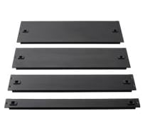 Металлическая фальш-панель LANMASTER 19, 4U, быстросъемная, черная LAN-DC-TLMFP-4U