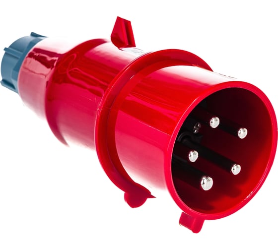 Электрическая кабельная вилка LANMASTER IEC 309, трехфазная, 32A, 380V LAN-IEC-309-32A3P/M
