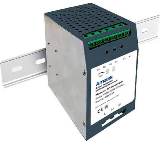 Блок питания Amatek AP-DU48/3DIN 48В/5A 7000919