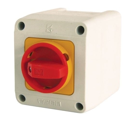 Корпус для переключателя Emas ip65, пластик PSK11E 1