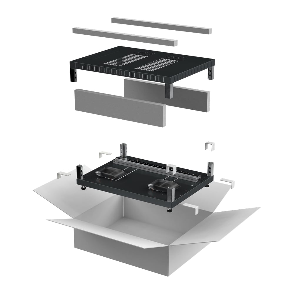 Комплект основание и крыша ITK LINEA E 600х800мм для шкафа 18-47U ...