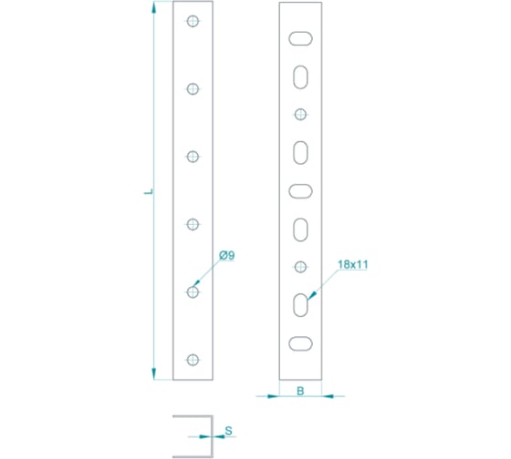 Опора PRO-montag.ru TRP 50Н30 L=1000 для консоли KNV (2,0) CM79298