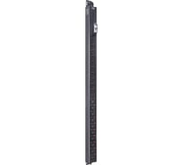 Блок распределения питания ITK BASE PDU, вертикальный PV1102 25U, 1 фаза 32А 10 розеток C13 + 10 розеток C19 без кабеля с клеммной колодкой BS-PV60-10C13-10C19-12