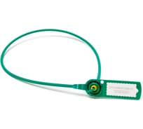 Номерная пластиковая пломба ООО Пломба.Ру Стрела 100 шт. Зеленый D3,8 L530 мм 1006240