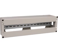 Панель электрораспределительная ITK 3U с DIN-рейкой серая EDP35-3U22M