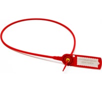 Номерная пластиковая пломба ООО Пломба.Ру Стрела 1000 шт. Красный D3,8 L530 мм 1006244