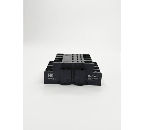 Монтажная колодка с винтовыми клеммами DELTAKIP DK-PYF-045BE для 4-конт. реле DK-K0000124