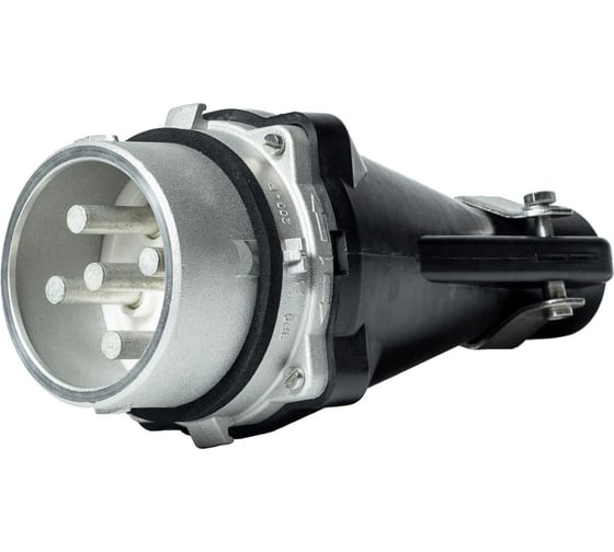 Вилка кабельная Proconect (переносная) 250А, с функцией Деконтактор, 3P+N+E, 380-440v. Механизм вилки: Металл AS7G / Гриф: Neoprene/EPDM. Макс. сеч. 95/120 мм.кв.. IP66/67 3PS2P3NE01