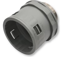 Муфта для гофрированных труб Weyer WQGM-M50G/AD54.5 - коннектор прямой, нар. M50x1.5 WE0303000